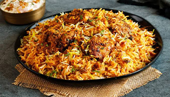 Chicken Tikka & Tandoori Biryani